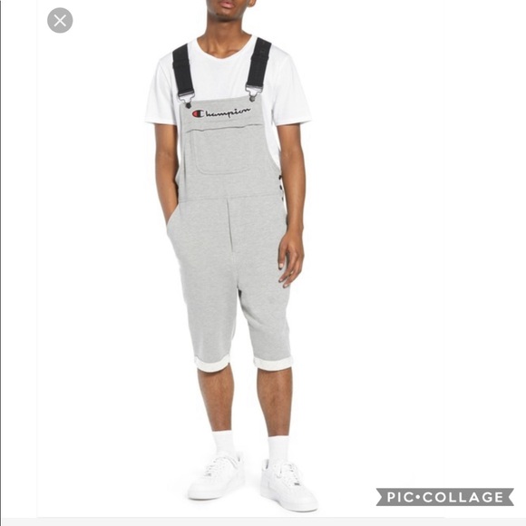 Champion Other - CHAMPION Unisex French Terry Overall Shorts NEW
